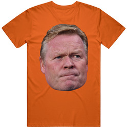 Ronald Koeman Netherlands Coach Big Head T Shirt