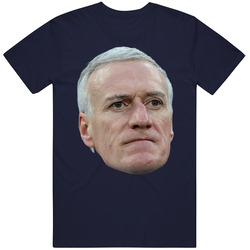 Didier Deschamps France Coach Big Head T Shirt