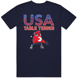 Team Usa Table Tennis Paris 2024 Sports T Shirt