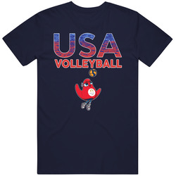 Team Usa Volleyball Paris 2024 Sports T Shirt