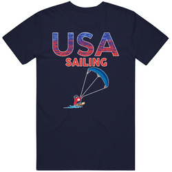 Team Usa Sailing Paris 2024 Sports T Shirt