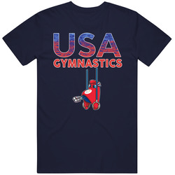 Team Usa Gymnastics Paris 2024 Sports T Shirt