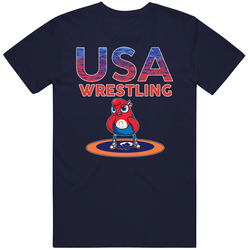 Team Usa Wrestling Paris 2024 Sports T Shirt