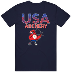 Team Usa Archery Paris 2024 Sports T Shirt