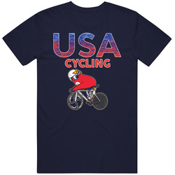 Team Usa Cycling Paris 2024 Sports T Shirt