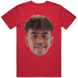 Lamine Yamal Spain Big Head T Shirt