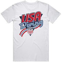 Team Usa Diving Paris 2024 T Shirt