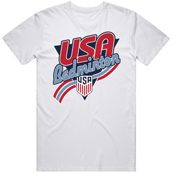 Team Usa Badminton Paris 2024 T Shirt