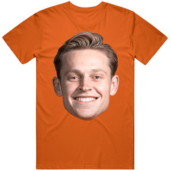 Frenkie De Jong Netherlands Big Head T Shirt Frenkie De Jong Netherlands Big Head T Shirt