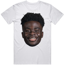 Bukayo Saka England Big Head T Shirt