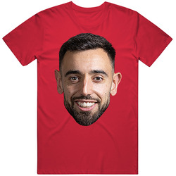 Bruno Fernandes Portugal Big Head T Shirt