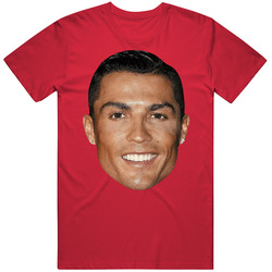 Cristiano Ronaldo Portugal Big Head T Shirt