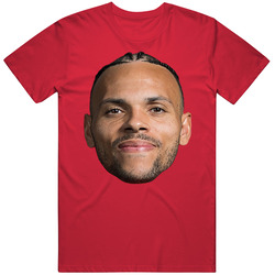 Martin Braithwaite Denmark Big Head T Shirt