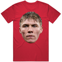 Rasmus Hojlund Denmark Big Head T Shirt