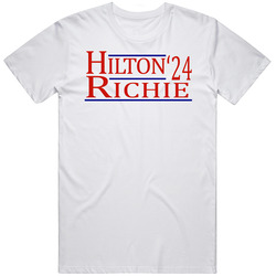 Paris Hilton Nicole Richie For President '24 Fan T Shirt