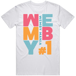 Wemby Mania Number 1 T Shirt