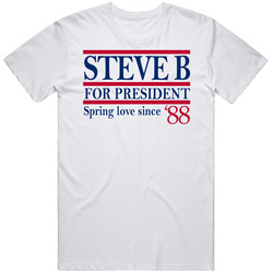 Stevie B For President Spring Love Since '88 Music Fan T Shirt