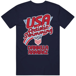 Daniella Ramirez Team Usa Artistic Swimming Paris 2024 T Shirt