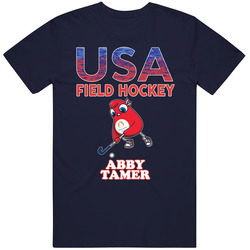 Abby Tamer Team Usa Field Hockey Paris 2024 Fan T Shirt