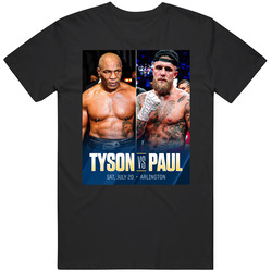 Tyson Vs Paul Boxing Match T Shirt
