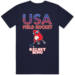 Kelsey Bing Team Usa Field Hockey Paris 2024 Fan T Shirt