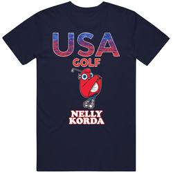 Nelly Korda Team Usa Golf Paris 2024 Fan T Shirt