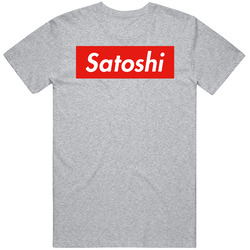 Satoshi Bitcoin Cryptocurrency T Shirt