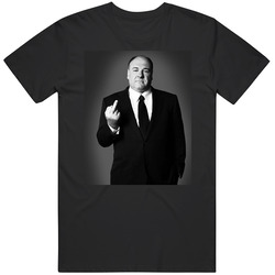 James Gandolfini Middle Finger Fan T Shirt