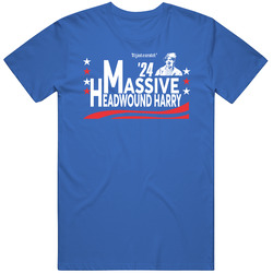 Massive Headwound Harry For President 2024 It's Just A Scratch Sn