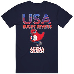 Alena Olsen Team Usa Rugby Sevens Paris 2024 Fan T Shirt