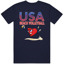 Team Usa Beach Volleyball Paris 2024 Sports T Shirt