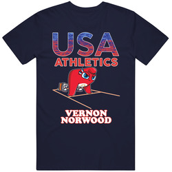 Vernon Norwood Team Usa Athletics Paris 2024 Fan T Shirt