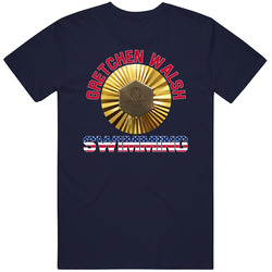 Gretchen Walsh Usa Swimming Gold Medal 2024 Winner Fan T Shirt