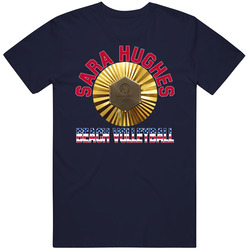 Sara Hughes Usa Beach Volleyball Gold Medal 2024 Winner Fan T Shirt