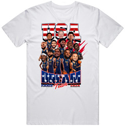 Dream Team 2024 Usa Paris T Shirt