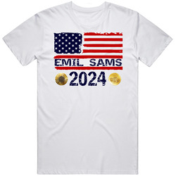 Usa Emil Sams Soccer Gold Medal 2024 T Shirt