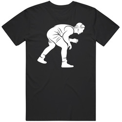 Wrestling Crouch Silhouette T Shirt