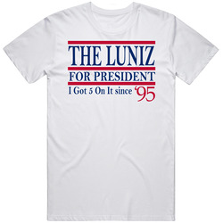 The Luniz For President I Got 5 On It Since 1995 Music Fan T Shirt