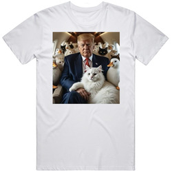 Donald Trump Protecting The Cats And Ducks Funny Meme T Shirt