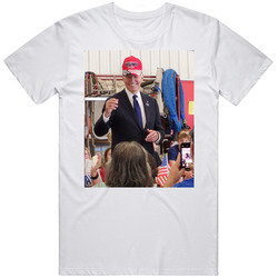 Joe Biden Wears Trump 2024 T Shirt