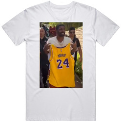 Kyrie Irving Holding Kobe Bryant Jersey In China Basketball Fan T Shir