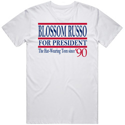 Blossom Russo For President The Hat-wearing Teen Since 1990 Tv Fan T S