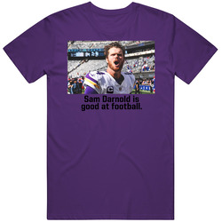 Sam Darnold Is Good At Football T Shirt