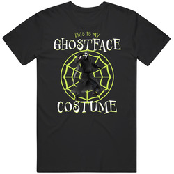 This Is My Ghostface Costume Scream Movie Fan Halloween T Shirt