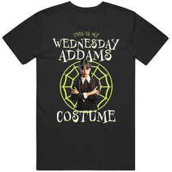 This Is My Wednesday Addams Costume Tv Series Fan Halloween T Shirt