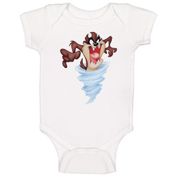 Tasmanian Devil Retro Cartoon Character Baby One Piece
