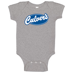 Culvers Fast Food Logo Baby One Piece