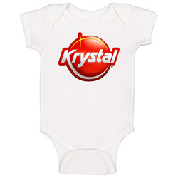 Krystal Restaurants Fan Baby One Piece