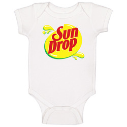 Sun Drop Best Soda Of All Time Soft Drink Lovers Baby One Piece
