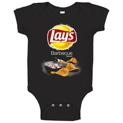 Lay's Barbecue Potato Chips Bag Costume Baby One Piece